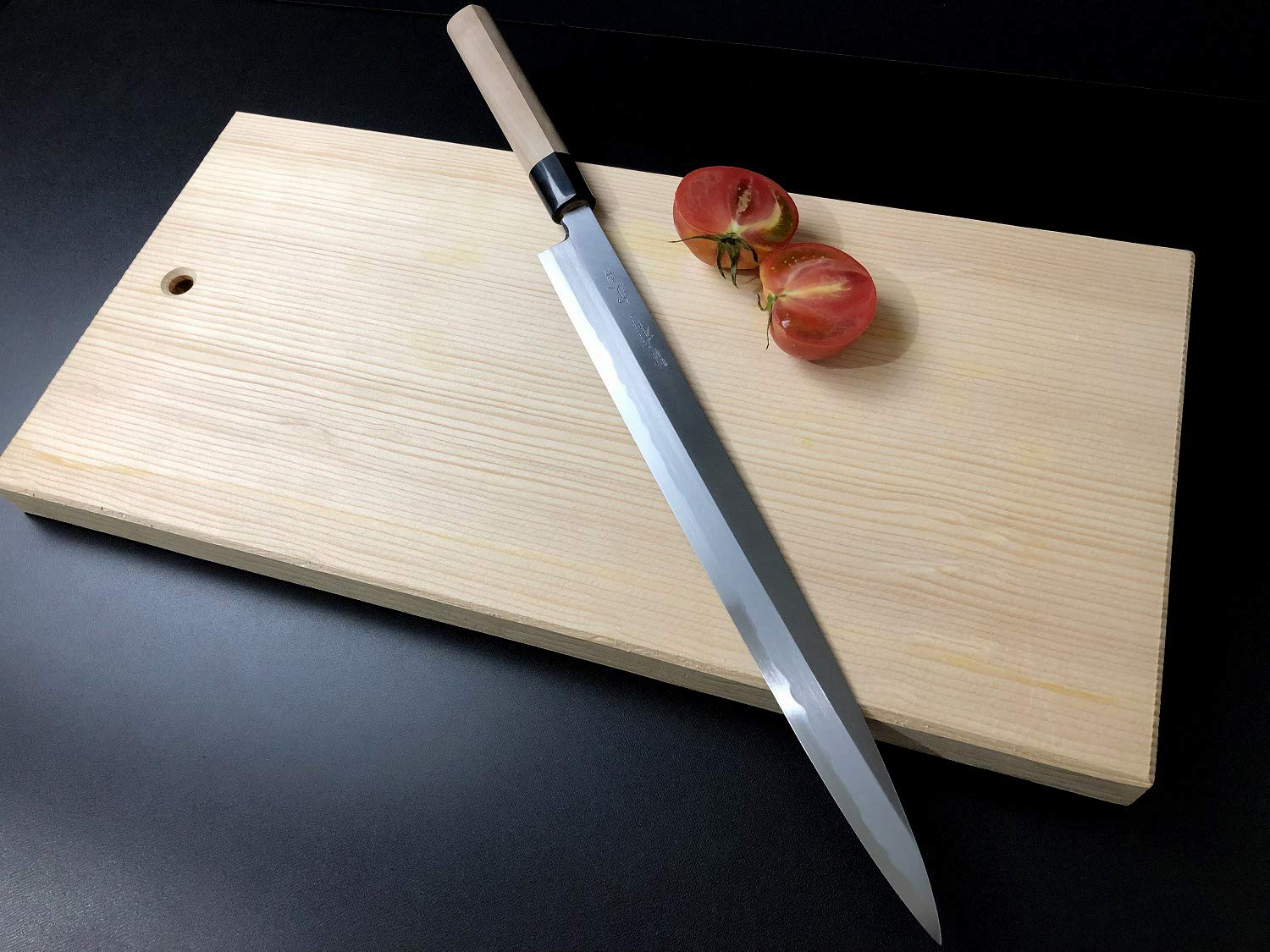 Amazon | 有次 包丁 フグ引 別打 330mm 青鋼2 築地 ARITSUGU 柄 名入れ